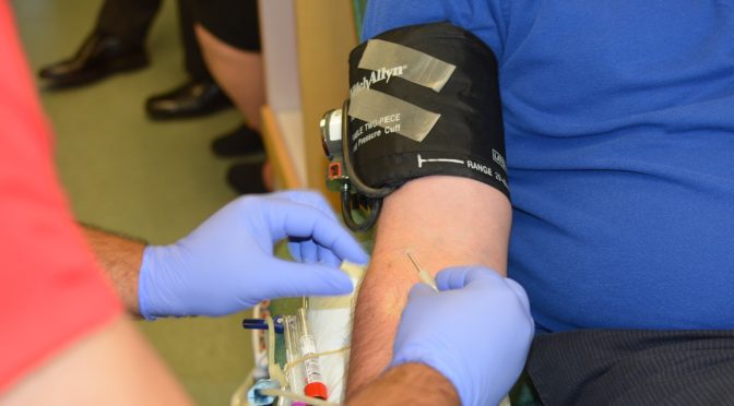 I want to donate blood!
